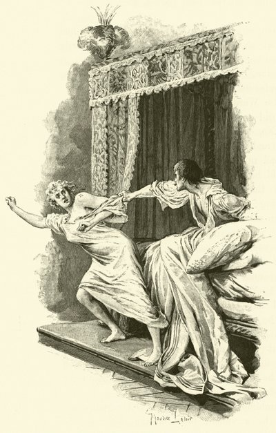 Ilustración para Los Tres Mosqueteros de Maurice Leloir
