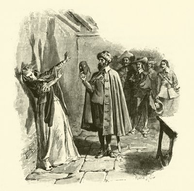 Ilustración para Los Tres Mosqueteros de Maurice Leloir