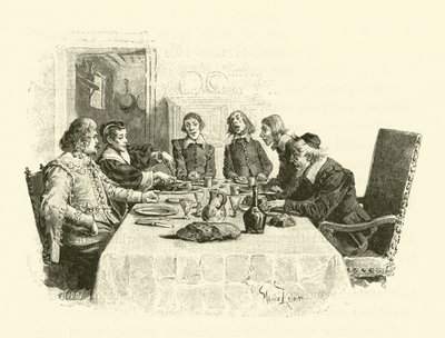 Ilustración para Los Tres Mosqueteros de Maurice Leloir