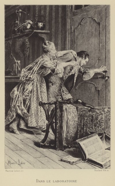 En el laboratorio de Maurice Leloir