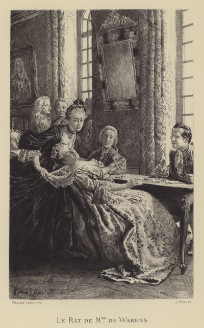 La rata de Madame de Warens de Maurice Leloir