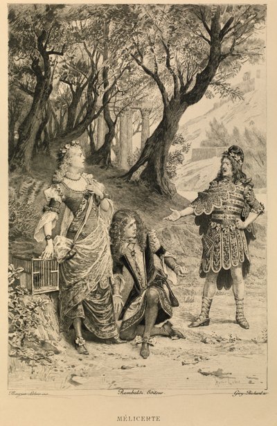 Melicerte de Moliere de Maurice Leloir