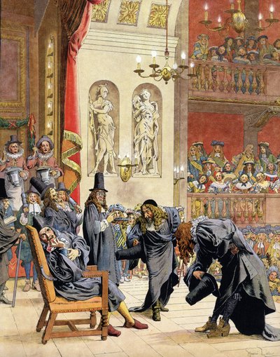 Molière (Jean-Baptiste Poquelin) de Maurice Leloir