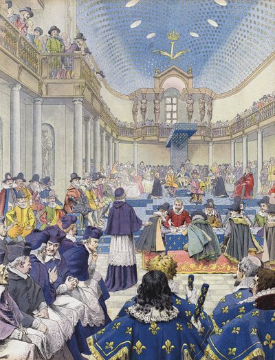 Richelieu en los Estados Generales de 1614 de Maurice Leloir