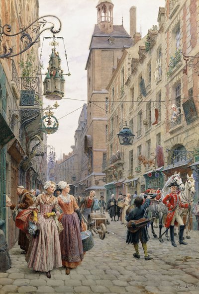 La calle concurrida de Maurice Leloir