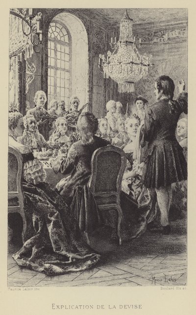 La explicación del lema de Maurice Leloir