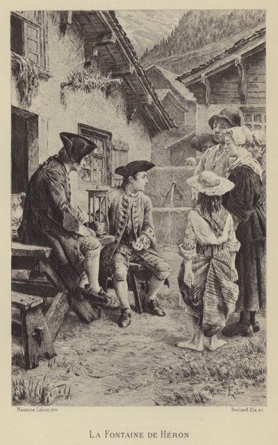 La fuente de Hero de Maurice Leloir