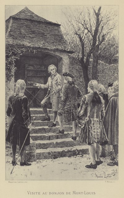 Visita al torreón de Mont-Louis de Maurice Leloir
