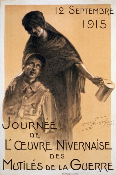 Día Nivernaise para el Fondo de Discapacitados de Guerra, 1915 de Maurice Louis Henri Neumont