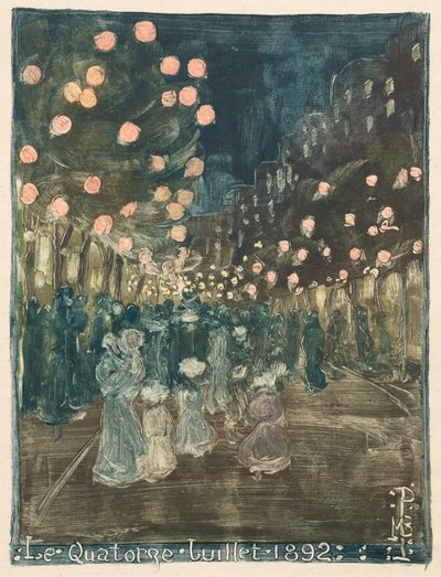 Día de la Bastilla de Maurice Prendergast