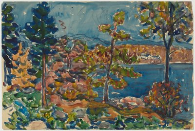 A orillas del mar de Maurice Prendergast