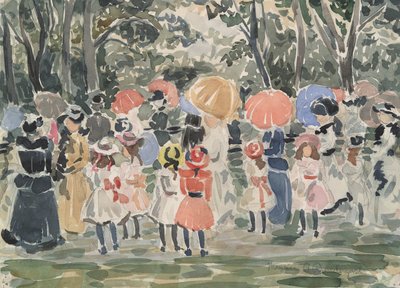 En el parque de Maurice Brazil Prendergast
