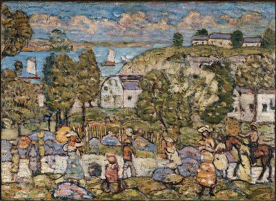 Paisaje cerca de Nahant de Maurice Prendergast
