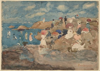 Revere Beach de Maurice Prendergast