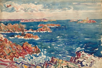 La costa rocosa de Maurice Prendergast