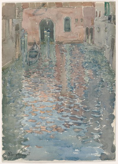 Canales venecianos de Maurice Prendergast