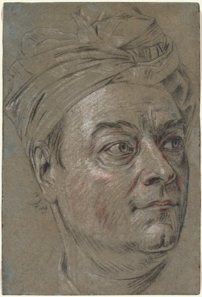 Jacques Dumont, llamado Le Romain, c. 1742 de Maurice Quentin de La Tour