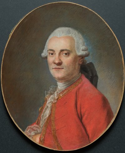 Retrato de un hombre de Maurice Quentin de La Tour