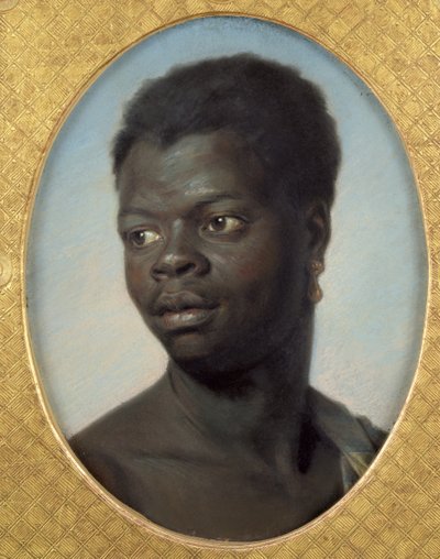 Retrato de un Joven Negro, c.1751 de Maurice Quentin de La Tour