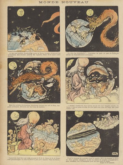 Ilustración para Le Rire de Maurice Radiguet
