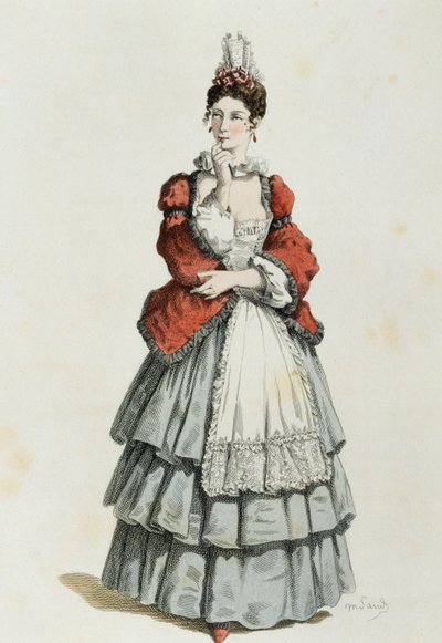 Colombina en 1683 de Maurice Sand