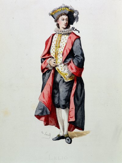 Lelio dibuja de 