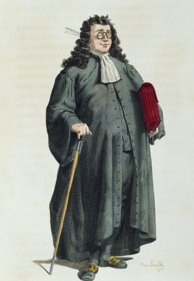 Notario o abogado en 1725 de Maurice Sand