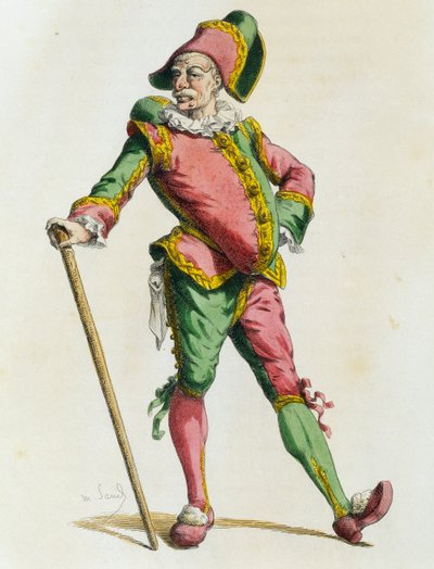 Polichinela en 1820 de Maurice Sand
