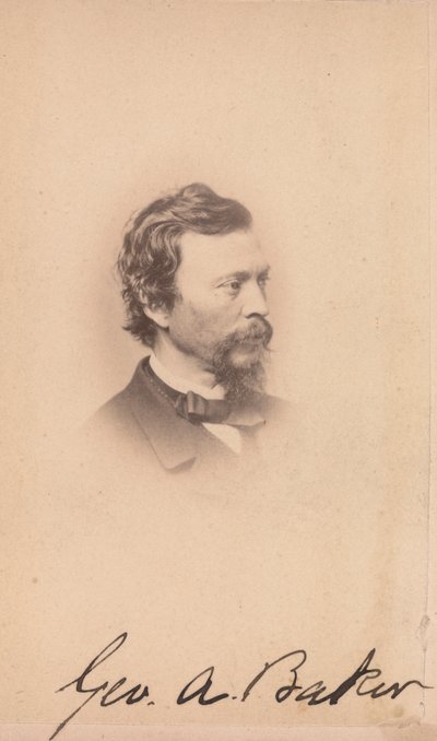 George Augustus Baker, años 1860 de Maurice Stadtfeld