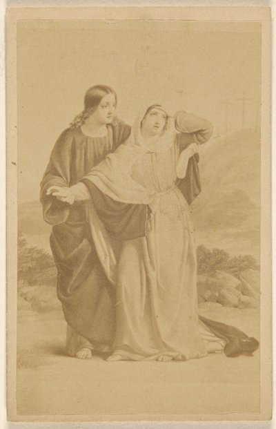 San Juan conduciendo a la Santísima Virgen a su casa. [copia de un cuadro] de Maurice Stadtfeld