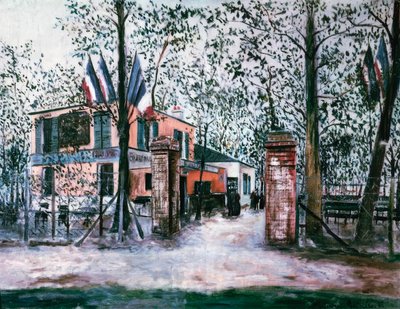 Restaurante en Montmagny de Maurice Utrillo