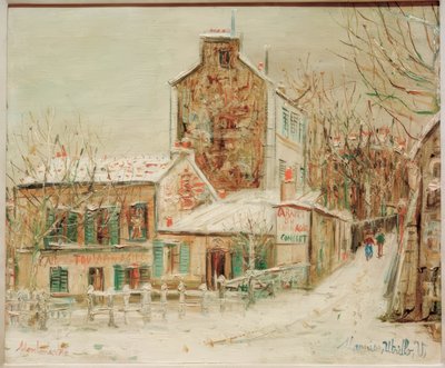 Cabaret Lapin Agile II de Maurice Utrillo