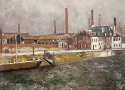 El Canal Saint-Denis de Maurice Utrillo