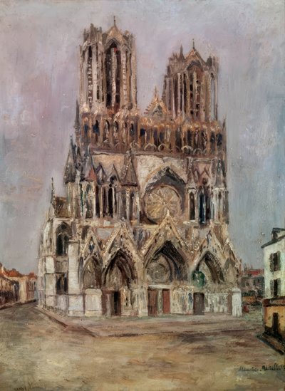 La catedral de Reims de Maurice Utrillo