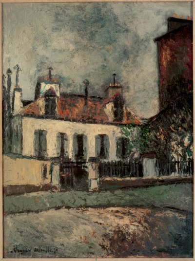 Barrio de París de Maurice Utrillo