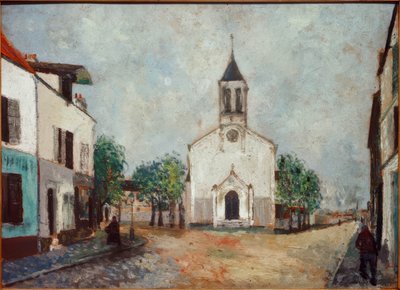 Iglesia en Villanteuse de Maurice Utrillo