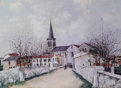 LA VILLA DE PARÍS de Maurice Utrillo