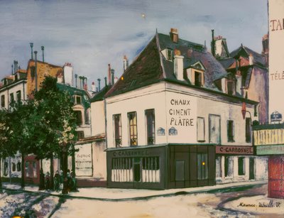 La Maison Carbonnel, Quai de la Tournelle de Maurice Utrillo
