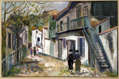 El Maquis en Montmartre de Maurice Utrillo