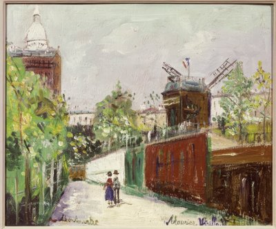 El Molino de la Galette de Maurice Utrillo