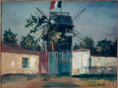 El Molino de la Galette de Maurice Utrillo