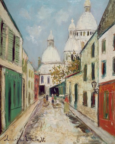El Sagrado Corazón (panel) de Maurice Utrillo