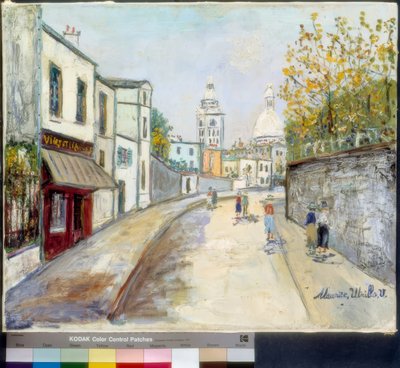 Montmartre, calle Rue de l