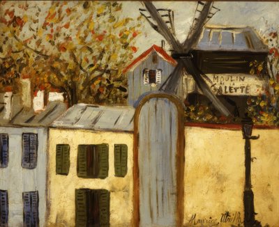 Molino de la Galette de Maurice Utrillo