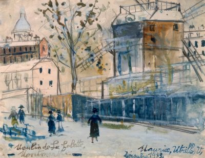Molino de la Galette de Maurice Utrillo