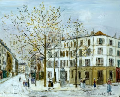 Calle Ménilmontant de Maurice Utrillo