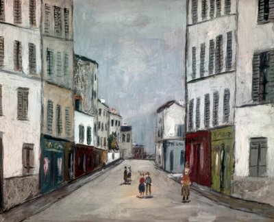 Calle del Mont-Cenis de Maurice Utrillo