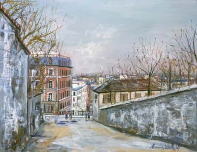 Calle del Mont-Cenis de Maurice Utrillo