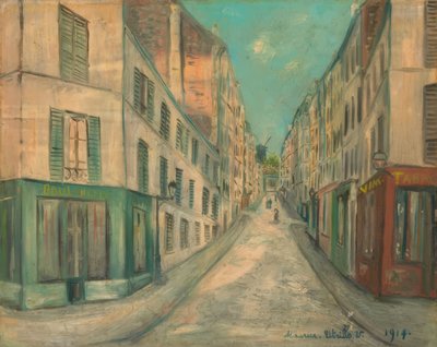 Calle en París de Maurice Utrillo