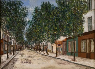 Carretera a Puteaux de Maurice Utrillo